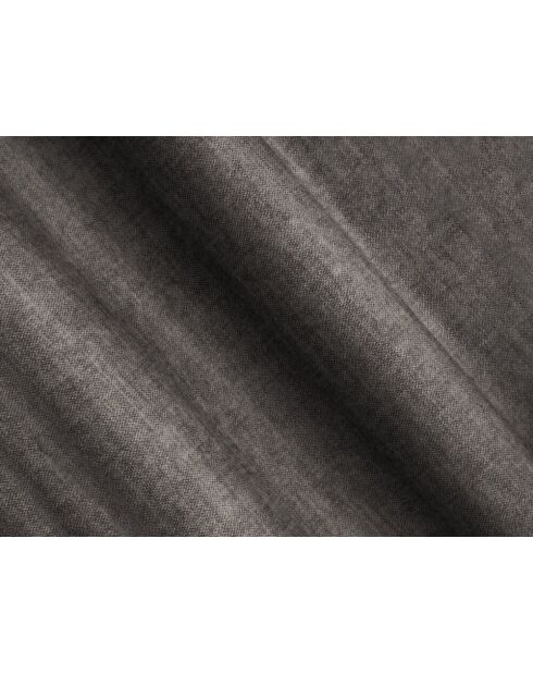 Canapé d'angle modulaire symétrique en velours Lony 5 Places Gris - 250x250x68 cm