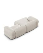 Canapé D'Angle Droit Modulaire Lony 3 Places Beige - 250x147x68 cm