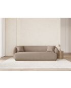 Jane 3-zitsbank voor cappuccino - 220x93x74 cm