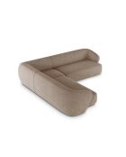 Canapé D'angle Jane 5 Places Cappuccino - 256x256x74 cm