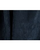 Canapé Convertible Avec Coffre De Rangement Kora 3 Places Bleu Marine - 262x105x88 cm