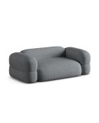 Lony 3-Sitzer-Sofa, 210 x 100 x 68 cm, Grau