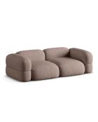 Canapé Modulaire Lony 4 Places Cappuccino - 250x100x68 cm