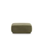 Pouf Jane Velvet 1 Posto Verde - 90x90x42 cm