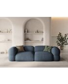 Canapé Modulaire Lony 4 Places Bleu Foncé - 250x100x68 cm