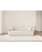 Canapé Jane 3 Places Beige Clair - 220x93x74 cm