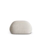 Pouf lungo a 1 posto beige - 95x95x40 cm