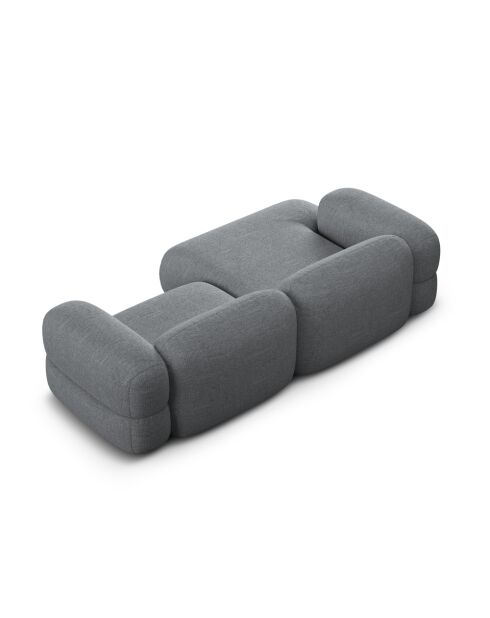 Lony 3-Sitzer-Ecksofa, modular, für rechts, 250 x 147 x 68 cm, Grau
