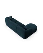 Divano angolare sinistro modulare Talia Petrol Deep Petrol a 4 posti - 256x156x70 cm
