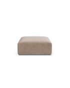 Pouf Talia Velvet 1 posto Beige Scuro - 90x90x40 cm