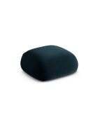 Pouf lungo in velluto 1 posto Deep Petrol - 95x95x40 cm