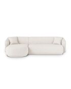 Jane Ecksofa für 4 Personen, hellbeige, links, 260 x 155 x 74 cm
