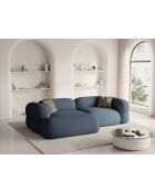 Lony Modular linkerhoekbank 3-zits donkerblauw - 250x147x68 cm