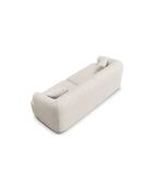 Canapé Modulaire Talia 3 Places Beige Clair - 220x90x70 cm