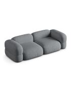 Canapé Modulaire Lony 4 Places Gris - 250x100x68 cm