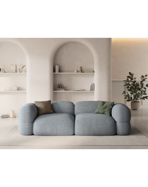 Canapé Modulaire Lony 4 Places Gris - 250x100x68 cm