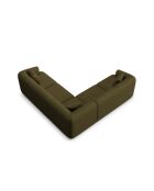 Canapé d'angle symétrique modulable Talia 6 Places Vert - 255x255x70 cm