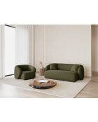 Poltrona Jane verde a 1 posto - 93x90x74 cm