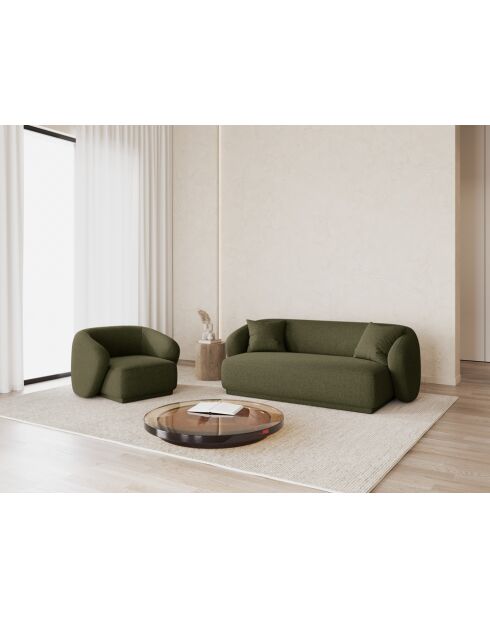 Fauteuil Jane 1 Place Vert - 93x90x74 cm