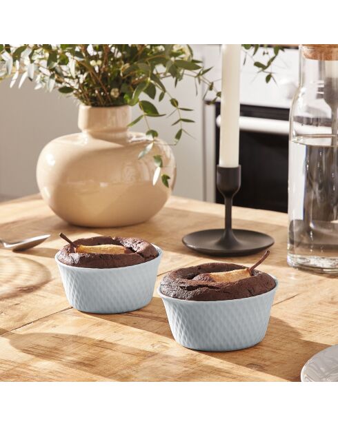 molde de ópalo culinario gris de 11 cm