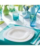 Funambule Set mit Karaffe und 8 blauen Wassergläsern — 1 l/32 cl