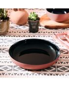 Platos de sopa de naranja Vicky - D.21 cm