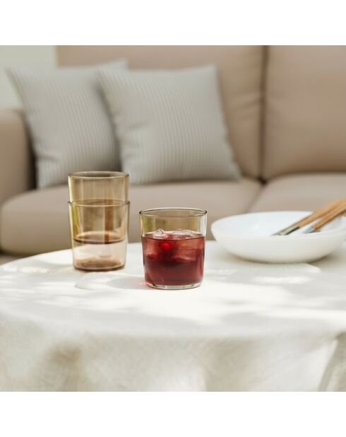 6 waterglazen - 36 cl