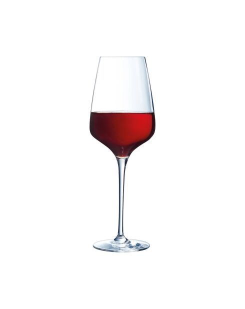 6 Sublym kristallen wijnglazen - 45cl