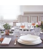 Set aus Stielgläsern und Wassergläsern - 18 Stück