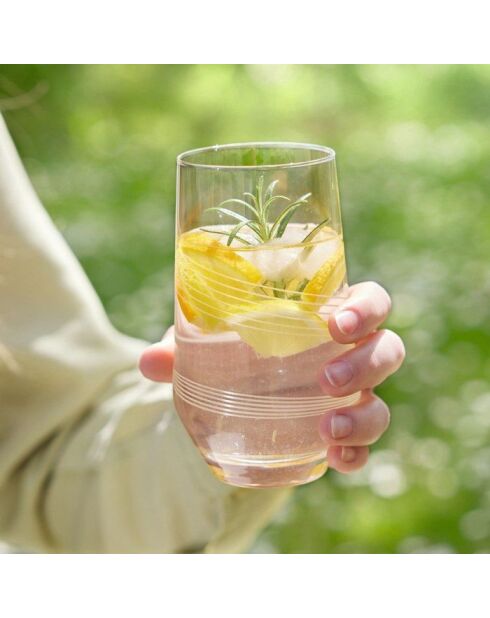 8 vasos de agua - 40 cl