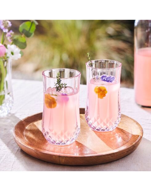 4 vasos altos - 36 cl