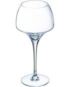 6 transparente Stielgläser Exaltation - 55 cl