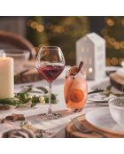 6 glazen met Exaltation steel - 47 cl