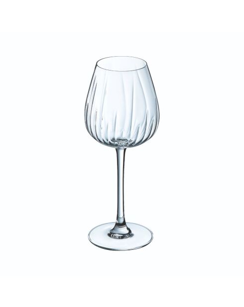 4 Serena Lines transparant glaswerk - 35 cl