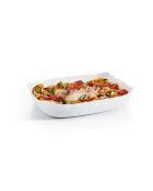 Witte ovenschaal - 29x23 cm