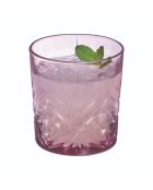 4 lila Salzburger Wassergläser - 30 cl