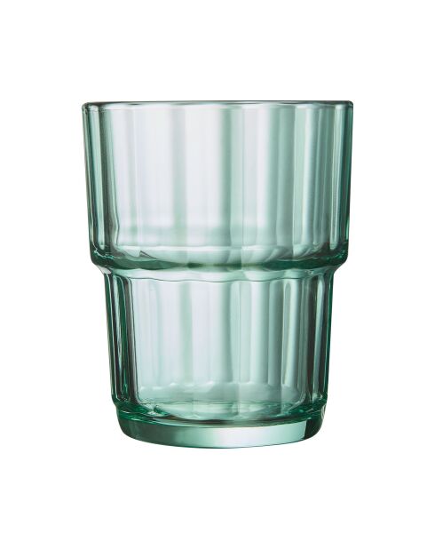 12 veelkleurige Sweetie Pie getinte glazen waterglazen - 25 cl