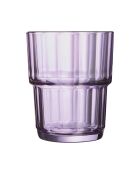 12 veelkleurige Sweetie Pie getinte glazen waterglazen - 25 cl