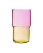 Candy Mix gelb/rosa Wasserglas - 32 cl