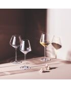 Set Ultimate de vidrio transparente, 18 piezas