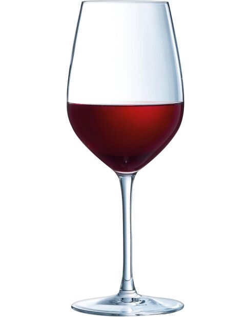 4 Serena Lines transparant glaswerk - 55 cl