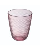 6 paarse Salzburgerglazen - 31 cl