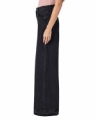 Cameron schwarze Bohème-Jeans mit weitem Bein