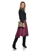 Elvi Beuteltasche aus Schlammleder - 19x21,5x10,5 cm