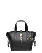 Amelia Schwarze Lederhandtasche - 20x25x11 cm