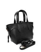 Amelia Schwarze Lederhandtasche - 20x25x11 cm