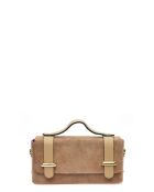 Bianca Mud Velvet leren handtas - 9x18x4,5 cm