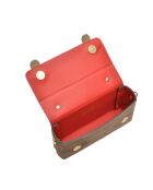 Bianca Mud Velvet leren handtas - 9x18x4,5 cm