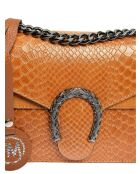 Baleyse Cognac Schultertasche aus Leder - 15x20x5 cm