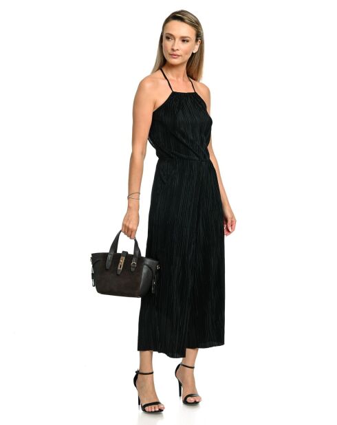 Olivia Chocolate Tragetasche aus Leder, 20,5 x 24 x 7 cm